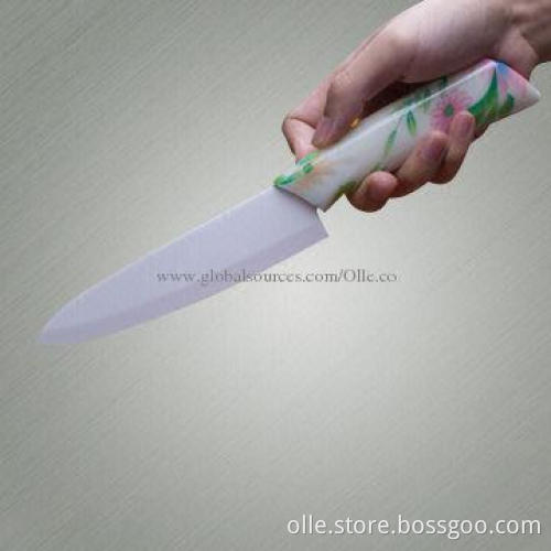 Water Transfer Printing Process Ceramic Kitchen Knife